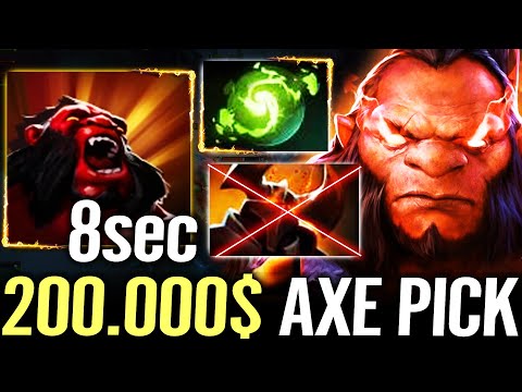 🔥 200.000$ TSpirit Secret Weapon — Collapse AXE Offlane Aghanim + Refresher 8sec Call Dota 2 Pro