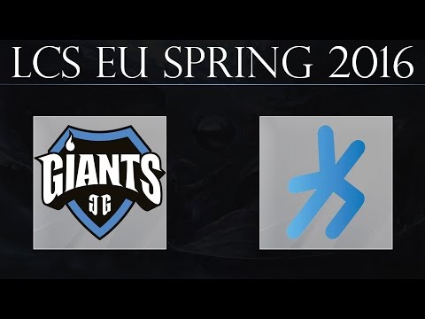 GIA vs H2k | Giants Gaming vs H2k-Gaming (26.02.2016) | LCS EU Spring 2016