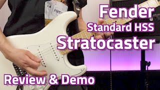 Video thumbnail for Fender Standard HSS Stratocaster - Review & Demo by PMTVUK