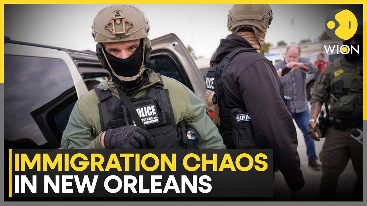 Trump Administration Targets New Orleans in Immigration Crackdown | WION