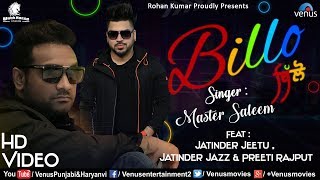 Master Saleem | Billo | HD VIDEO | Feat : Jatinder Jeetu