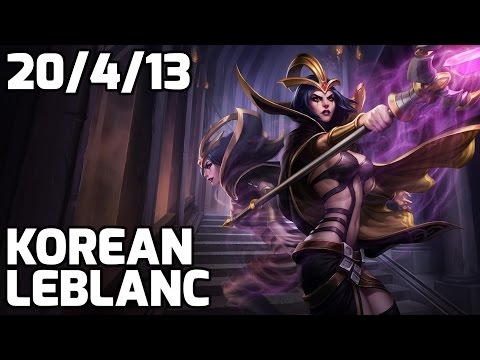 Korean nerfed LeBlanc vs Yasuo [Patch 5.11]