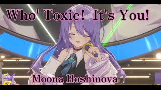 【ムーナ・ホシノヴァ】【Who' Toxic!  It's You!】ムーナ・ホシノヴァ生誕　ホロライブID　　2025 　3DLive　Moona Birthday Live