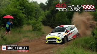 Nore / Eriksen - Ford Fiesta Rally 4 - 40 Rajd Podlaski I 2021