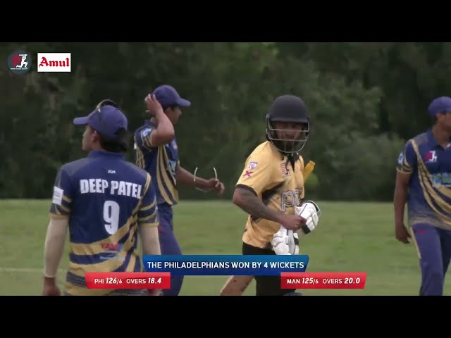 MiLC T20 Highlights: Manhattan Yorkers vs The Philadelphians