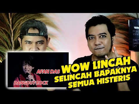 Pertama dalam sejarah Indonesia Afan DA5 menggelegar bawakan lagu sang Ayah Aan KDI - Dangdut Rock