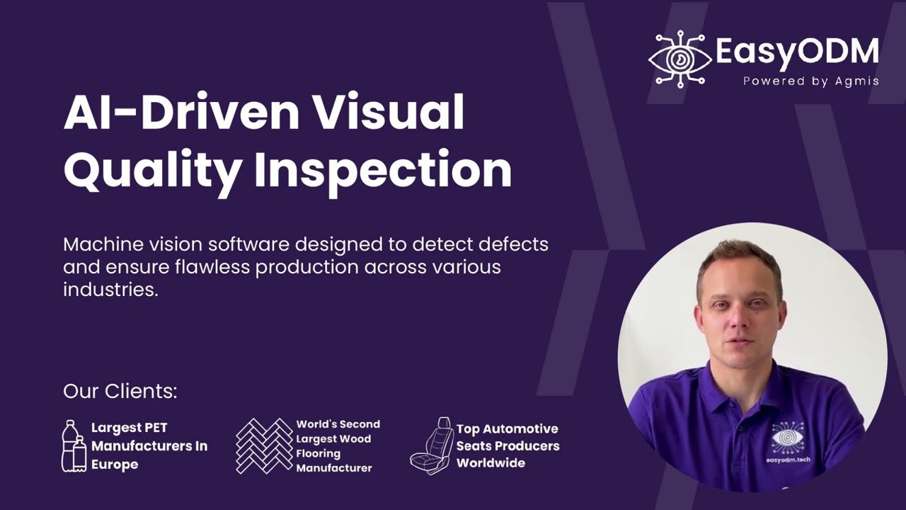 EasyODM Machine Vision Software: 4 Use Cases in Manufacturing Quality Control