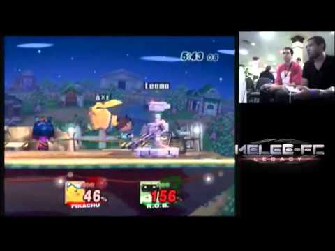 MELEE-FC 10R Project M - Axe (Pikachu) vs Vanz (ROB, Sheik)