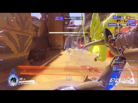 Overwatch Rank 1 Korean Genji WATER Insane Gameplay With 54 Elims!