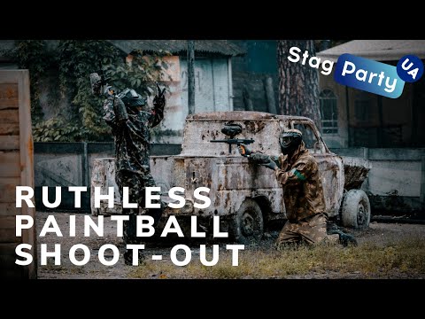 Paintball party in Kiev | Stag party in Ukraine | Bucks party