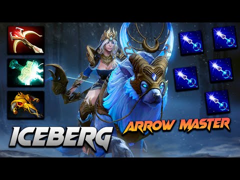 Iceberg Mirana - Arrow Master - Dota 2 Pro Gameplay [Watch & Learn]
