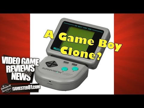 Rare Watara Supervision Handheld Review-  Gamester81