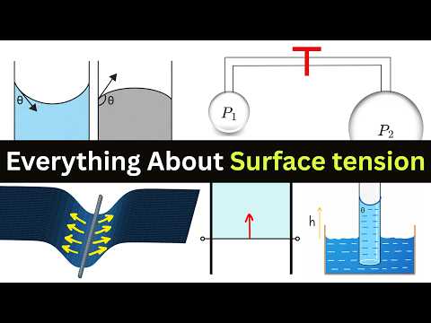 Intro To Fluid Mechanics | Part 2 | Surface tension