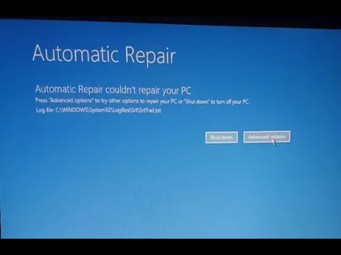 How to Fix “Automatic Repair / Startup Repair” Loop in Windows 10/11 | Your PC Couldn't Repair It