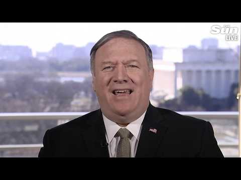 USA's Mike Pompeo at Davos 2019