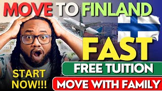 Fastest, Easiest Way to Move to Finland in 2025 (Study for FREE!) | Move with Family