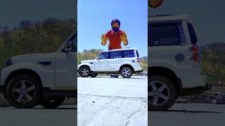 scorpio s11 jumping 🛼 vfx magic video viral kinemaster editing 11 second #vfx #magic #jcb #scorpio