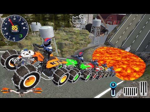 Impossible Dirt Quad Bikes Racing Game #2 - Extreme Motocross ATV Bike Stunts - Android IOS Gameplay