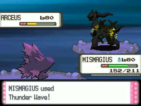 Pokémon Pearl Version - Catching Arceus