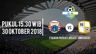 Live Streaming Persija Jakarta Vs Barito Putera, Selasa (30/10/2018) Pukul 15.30 WIB