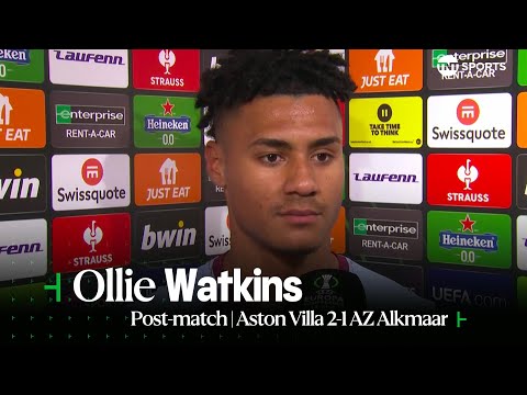 😎 Ollie Watkins delivers in Europe with yet another goal! | Aston Villa 2-1 AZ Alkmaar | #UECL