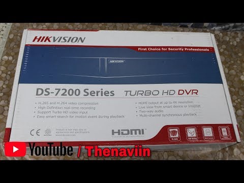 Hikvision DVR 1080P Unboxing and Reviews