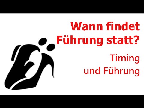 Das richtige Timing in der Führung