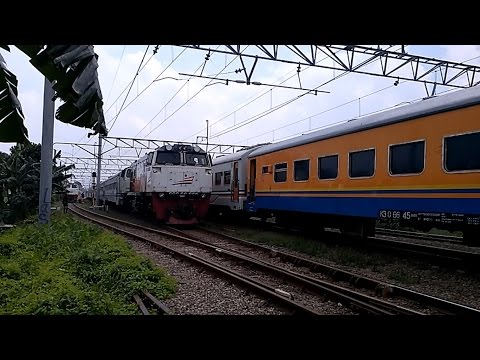 NGEBUT ! Masinis KA 31 mengejar keterlambatan waktu !