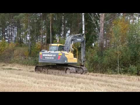 Ojankaivuuta - Volvo Ec180cl