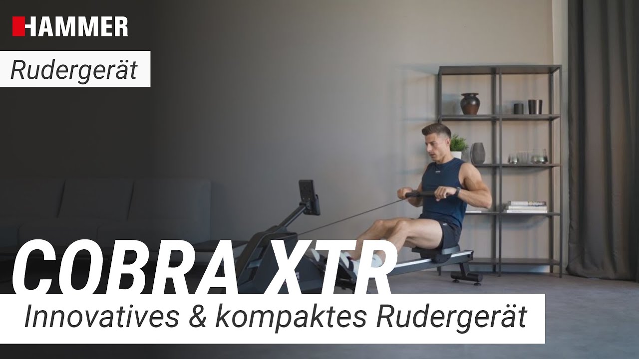 HAMMER Rudergerät Cobra XTR Plus II