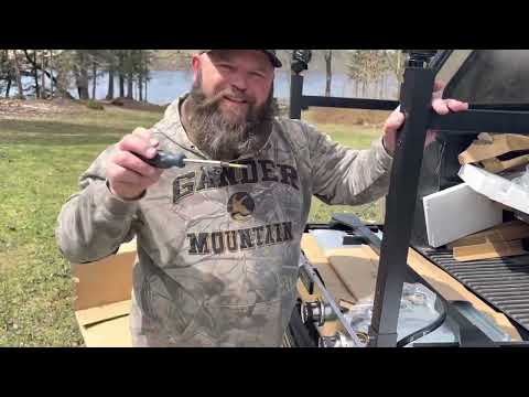 Royal Gourmet PD4001 4 Burner Propane Gas Griddle with Removable Standing Cart, Convertible to Tabletop Design, Flat Top Grill with Hood for Camping, Tailgating, Backyard, Black video review thumbnail