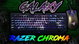 Galaxy Keyboard Lighting on Razer Chroma Keyboard | How to | Download Link