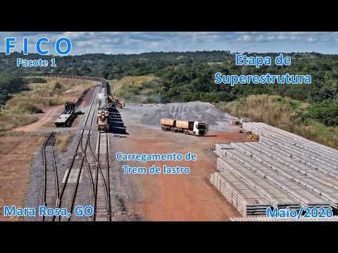 FICO MAIO 2026 SUPERESTRUTURA MONTAGEM DE GRADE COM A  NTC - OBRAS ADIANTADAS  PCT 1 - MARA ROSA-GO