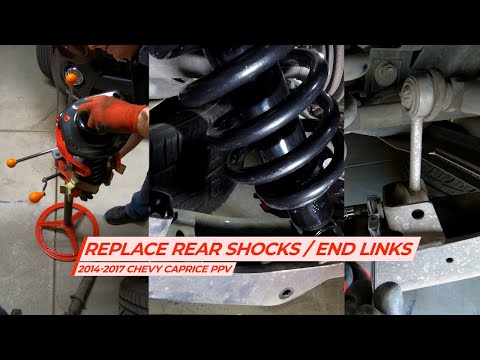 2014-2017 Chevy Caprice PPV - Replace Rear Shocks / Sway Bar End Links