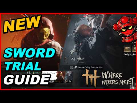 Where Winds Meet Lv81 Sword Trial Guide | 1 Healer Boss Clears