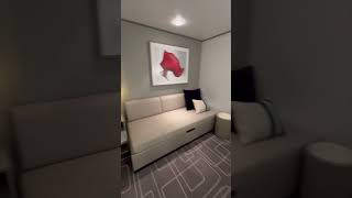 Interior Cruise Cabin on Celebrity Apex #cruisesip