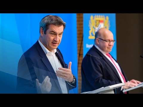 Video in Gebärdensprache: Pressekonferenz zur Wasserstoffstrategie (14.06.2021) - Bayern