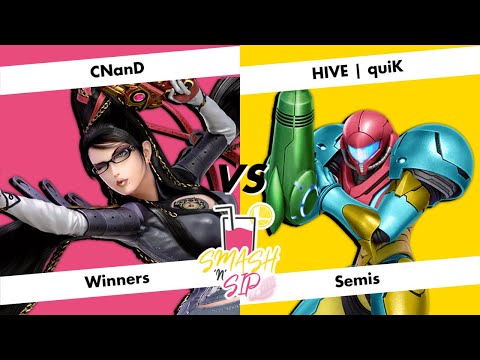 Smash'n'Sip Refill #49 - Winners Semis - CNanD (Bayonetta) vs. HIVE | quiK (Samus)