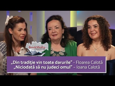 EMOȚII ȘI FOLCLOR AUTENTIC: FLOAREA ȘI IOANA CALOTĂ | BOOKMEDIA cu NATAȘA A. CULEA