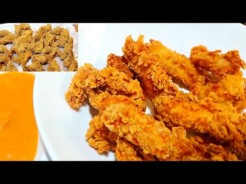 Easy Chicken Strips recipe for Iftarl lMake and freeze Chicken fingers for Ramzanl The Quirk flavors