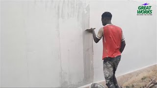 perfect steps to screeding to finish | shining and mixing of shining gash