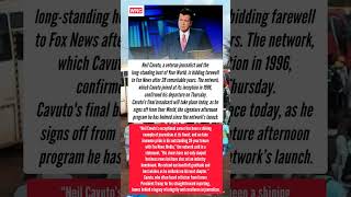 Neil Cavuto, Frequently Criticized by Trump, Ends His 28-Year Career at Fox News #shorts #short