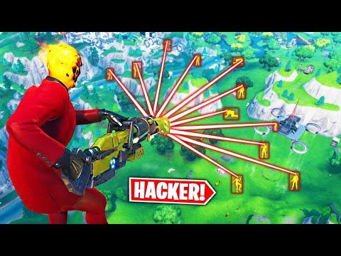 ULTIMATE Fortnite HACKER compilation!