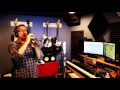 Tony Guerrero plays Louis Armstrong's Trumpet in studio