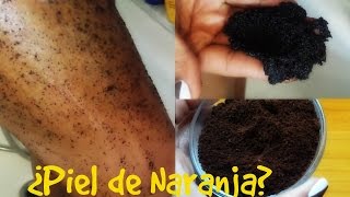 Cómo combatir la celulitis - Mascarilla de Café y Jengibre +Infusión