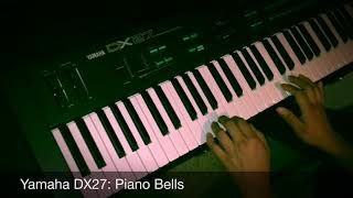 Video thumbnail for Yamaha DX27 Piano Bells by Chris Music