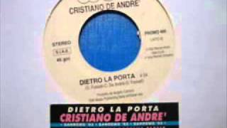 Cristiano De Andrè - Dietro la porta