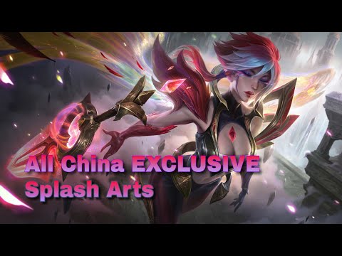 All CHINA Exclusive CHROMA Splash Arts | (Part 2) | (47 pics)