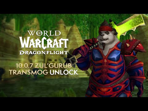 How to Obtain REMOVED Zul'Gurub Transmogs in Patch 10.0.7 | Dragonflight