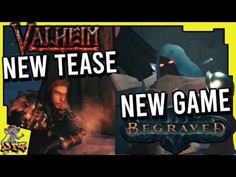 VALHEIM - DEEP NORTH TEASE - New Loom! Winding Tunnels! Plus New Game Begraved!